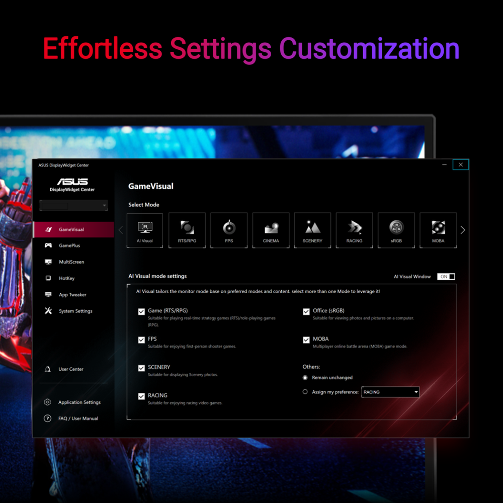 ROG 27" 4K Gaming Monitor – Fast IPS, High Refresh Rate, Ultra HD Display