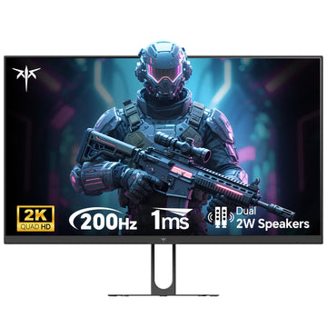 27" 2K 200Hz Gaming Monitor – Fast IPS, 1ms, HDR400, QHD 2560×1440