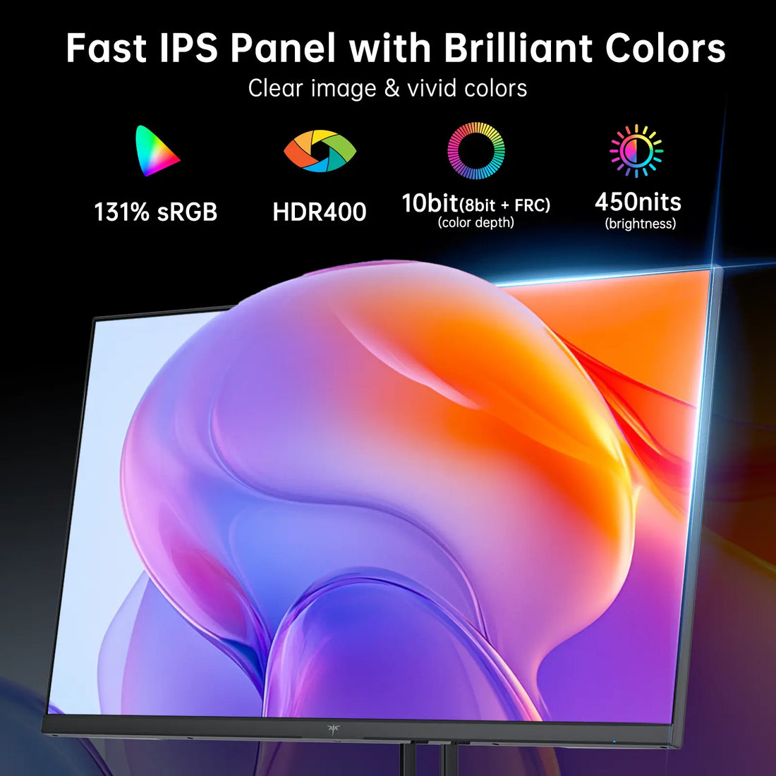 27" 2K 200Hz Gaming Monitor – Fast IPS, 1ms, HDR400, QHD 2560×1440